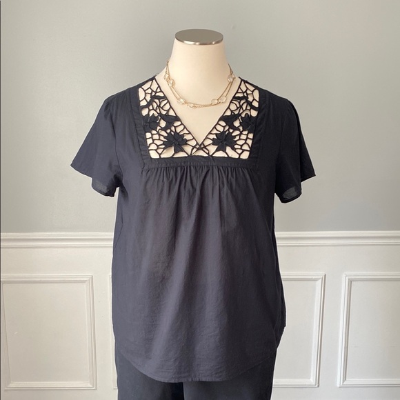 Style & Co. Lace Detail Top - Picture 1 of 6